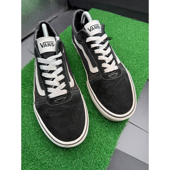 VANS Old Skool Athletic Shoes Mens Size 9.5 Black Velour 507452 Skateboarding - Picture 2 of 10